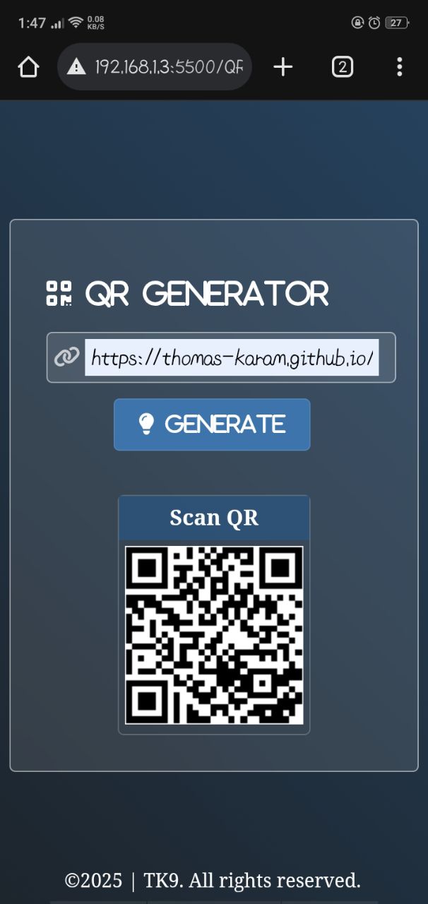 Project QR Code